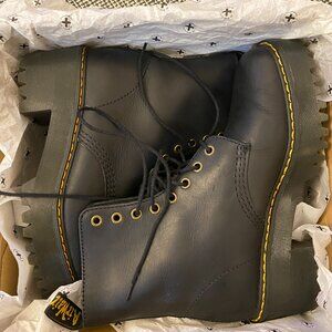 Dr Martens Shriver Hi Leather Heeled Boots